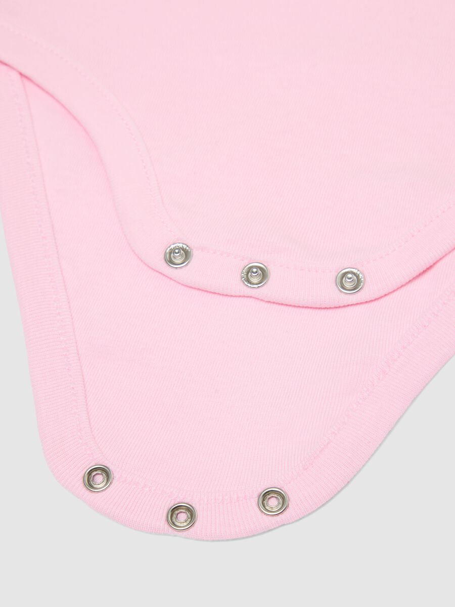 Tripack body in puro cotone multicolor da neonata con spalline sottili_2