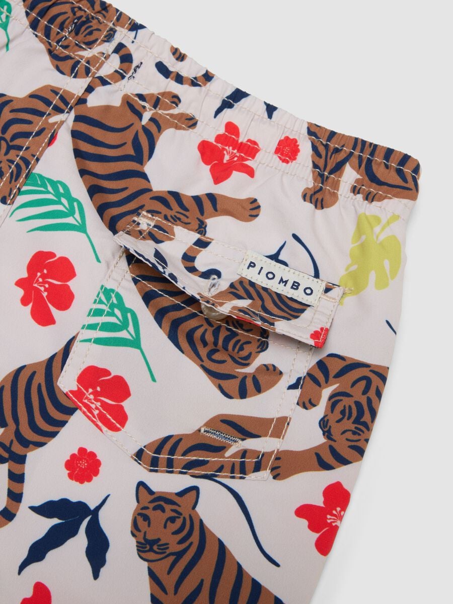 Boxer mare multicolor con stampa tigri_2