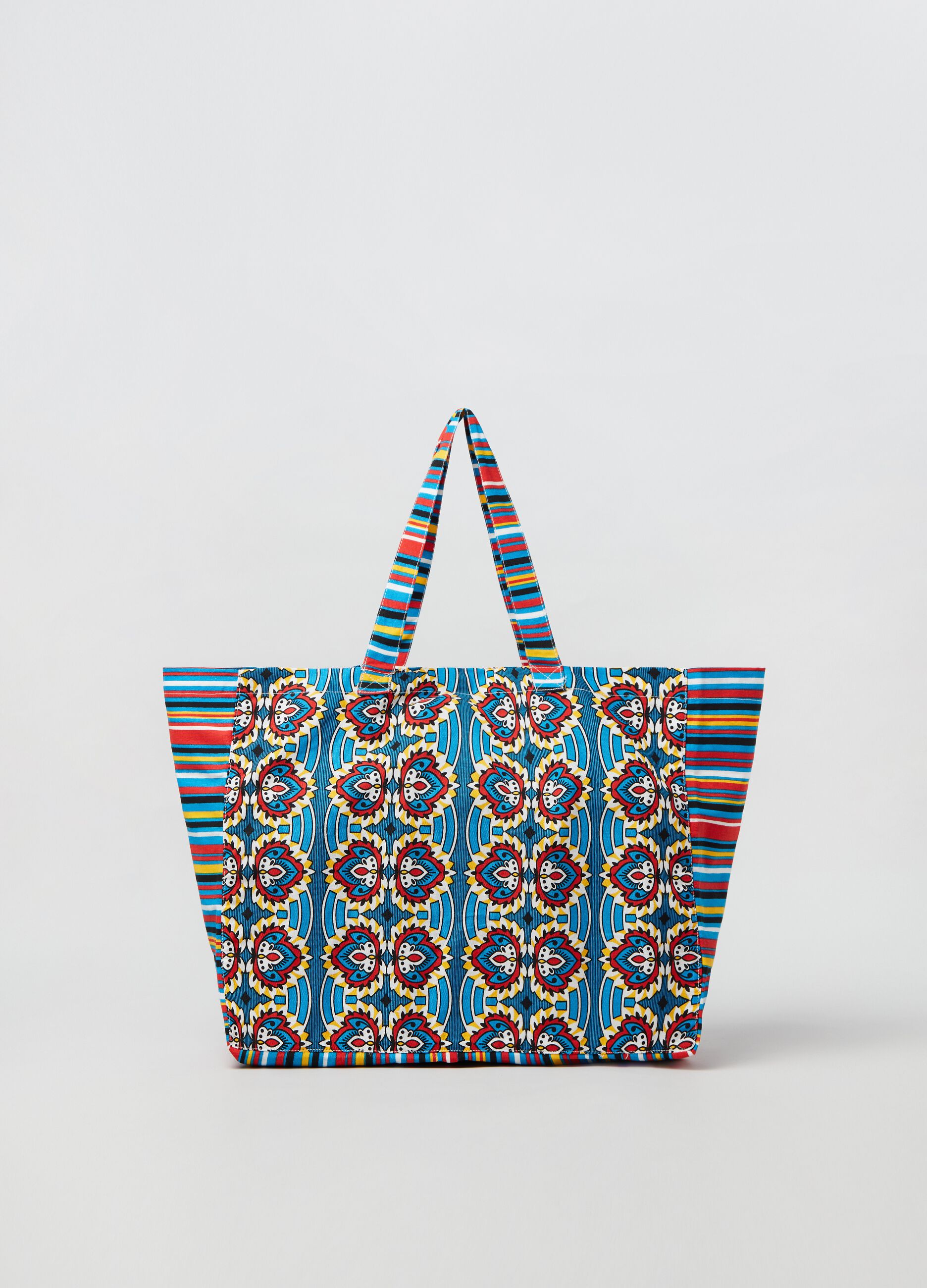 Borsa shopper con stampa_0