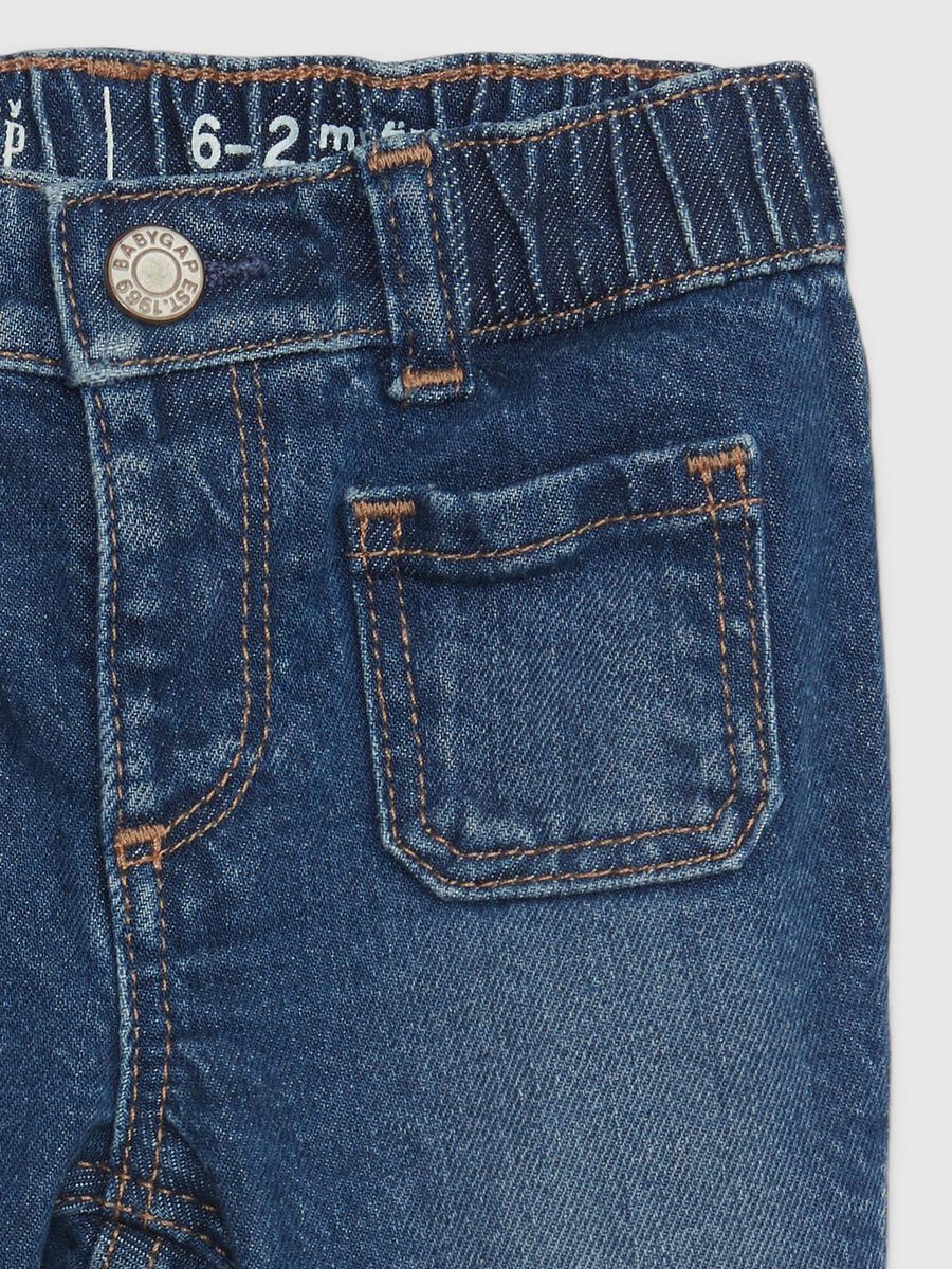 Flare-fit jeans in organic cotton_2