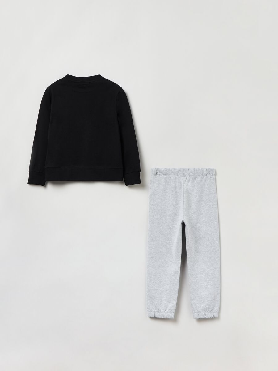 Jogging set in French Terry con stampa_1
