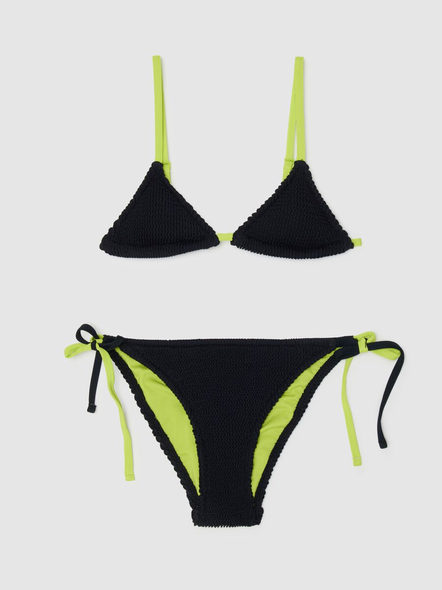 Bikini da ragazze in misto elasticizzato multicolor_0