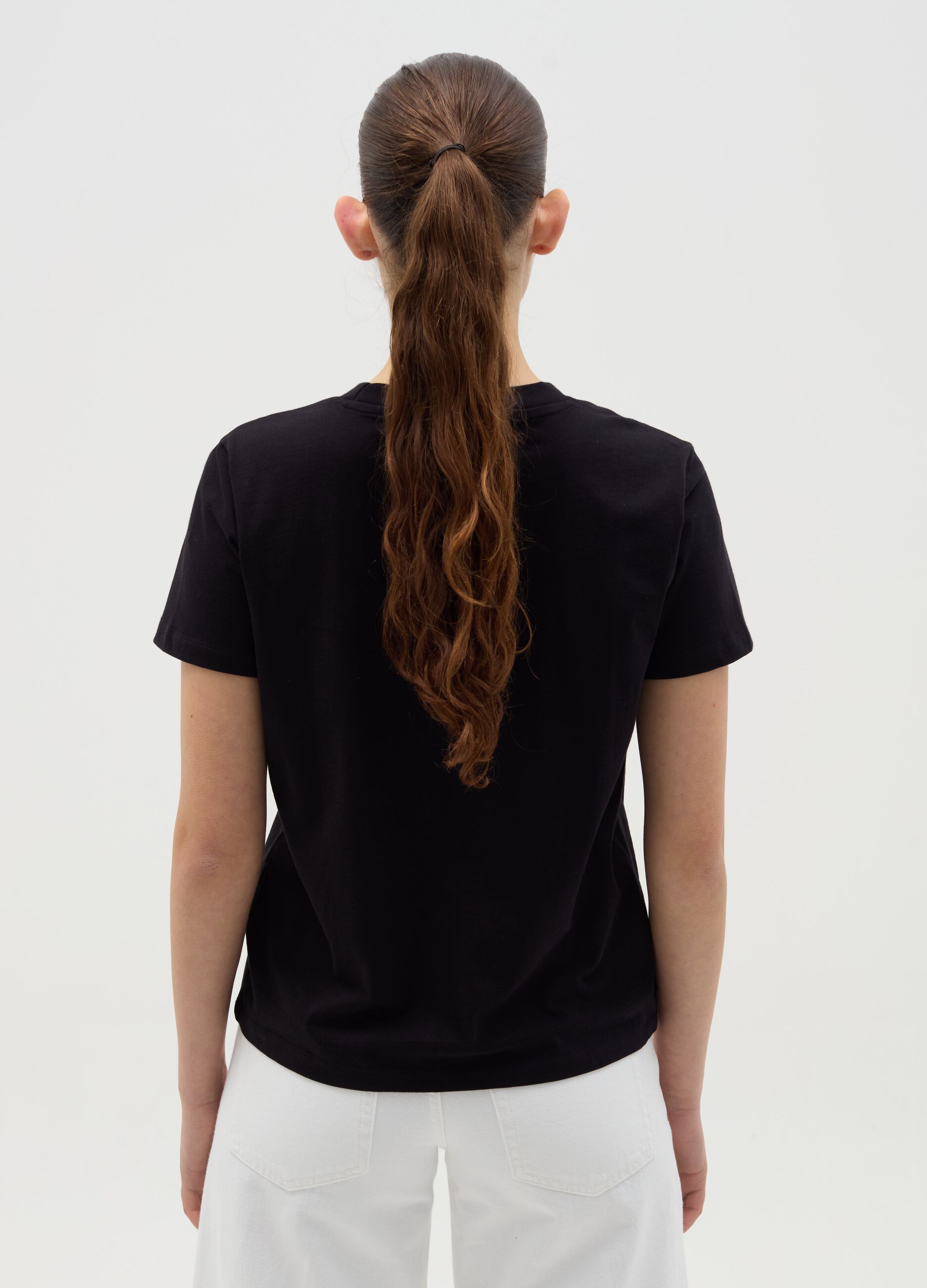 Black T-shirt with Hard Rock Café London print