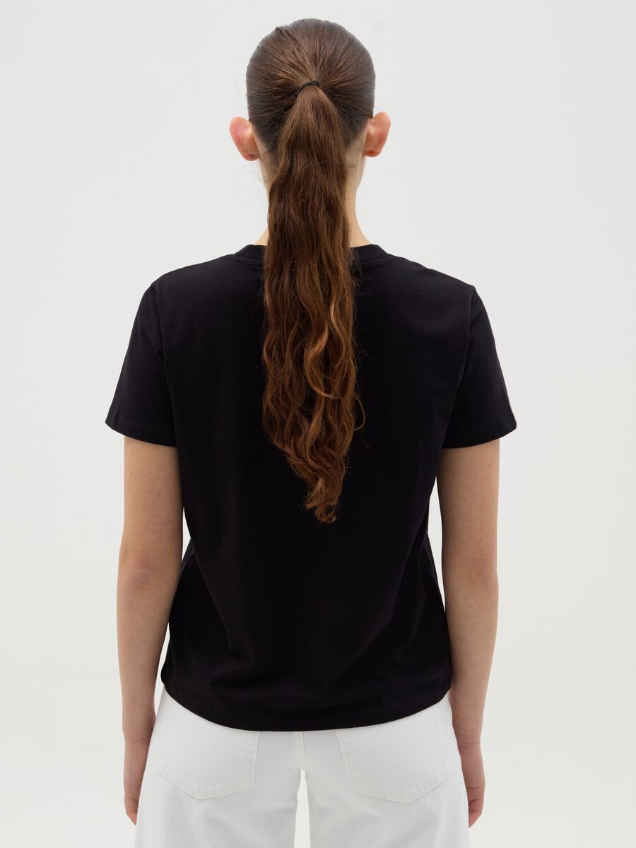 Black T-shirt with Hard Rock Café London print_2