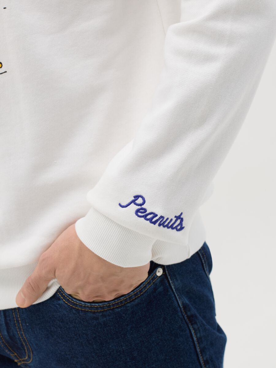 French Terry sweatshirt with "Forte dei Marmi" Snoopy print_2