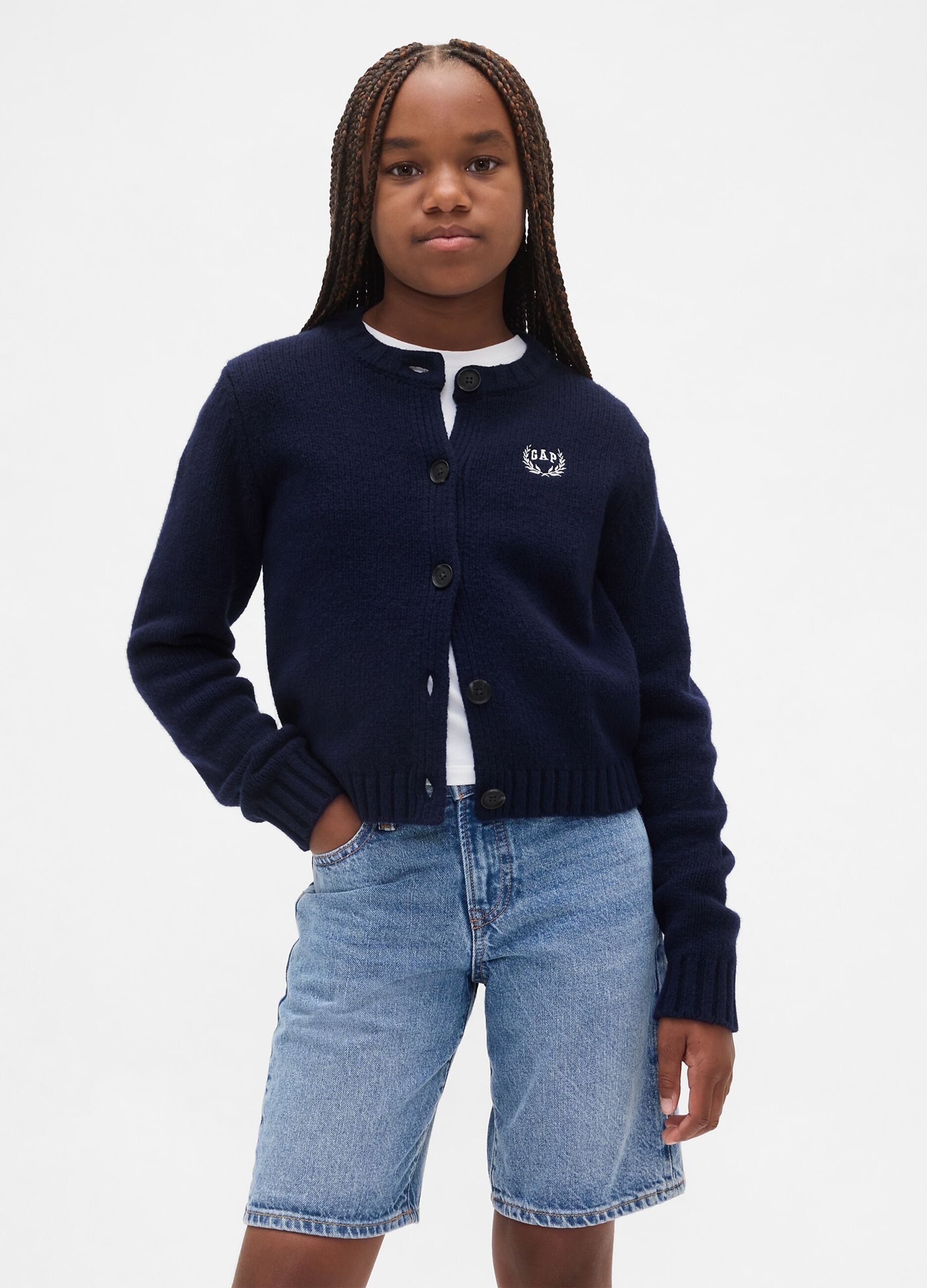 Blue Cardigan for Girls