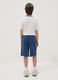 Boys' Pure Cotton Blue Shorts Regular Fit_2