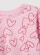 Girls' pink pure cotton long sleeve top - regular fit_2