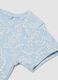 Bipack di body azzurri e beige in cotone organico per neonato e bimbo_3