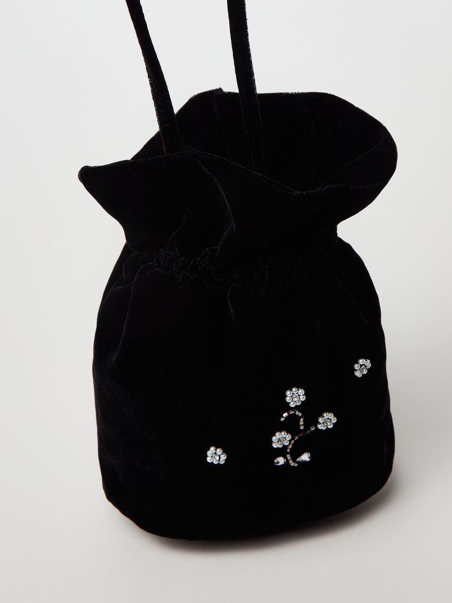 Borsetta in velour con perline e strass_2