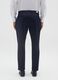 Blue Slim Fit Stretch Cotton Trousers_2