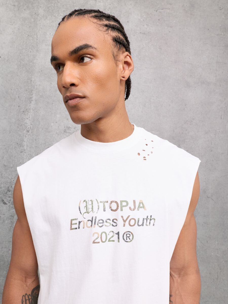 Sunfaded Tank Top White_2