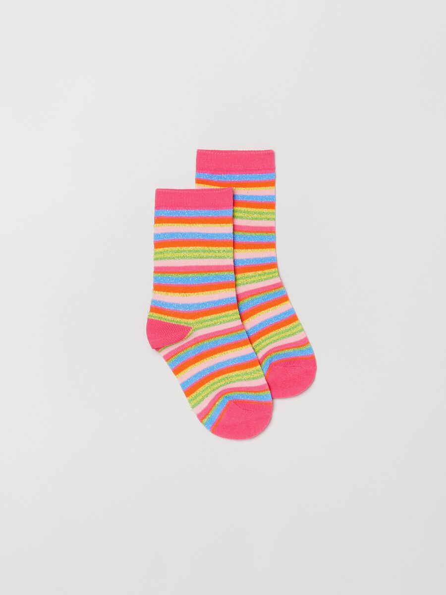 Bipack calze corte stretch con lurex_1