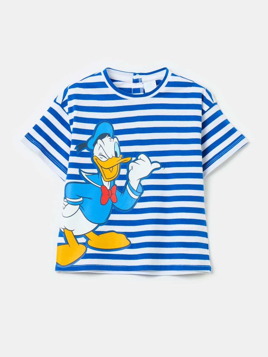 T-shirt in cotone stampa Donald Duck 90_0