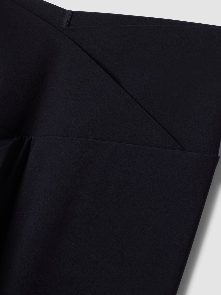 Black slim-fit stretch leggings with regular waist ALTAVIA STUDIO_7