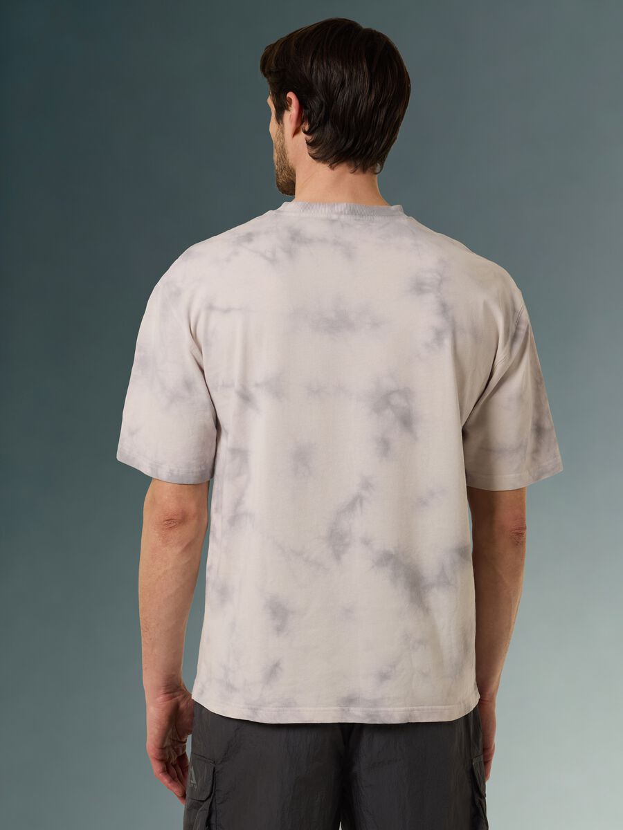 Tie Dye Effect Cotton-Hemp Blend T-shirt ALTAVIA WITH DEBORAH COMPAGNONI_3
