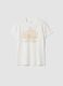 White pure cotton short-sleeved T-shirt_0
