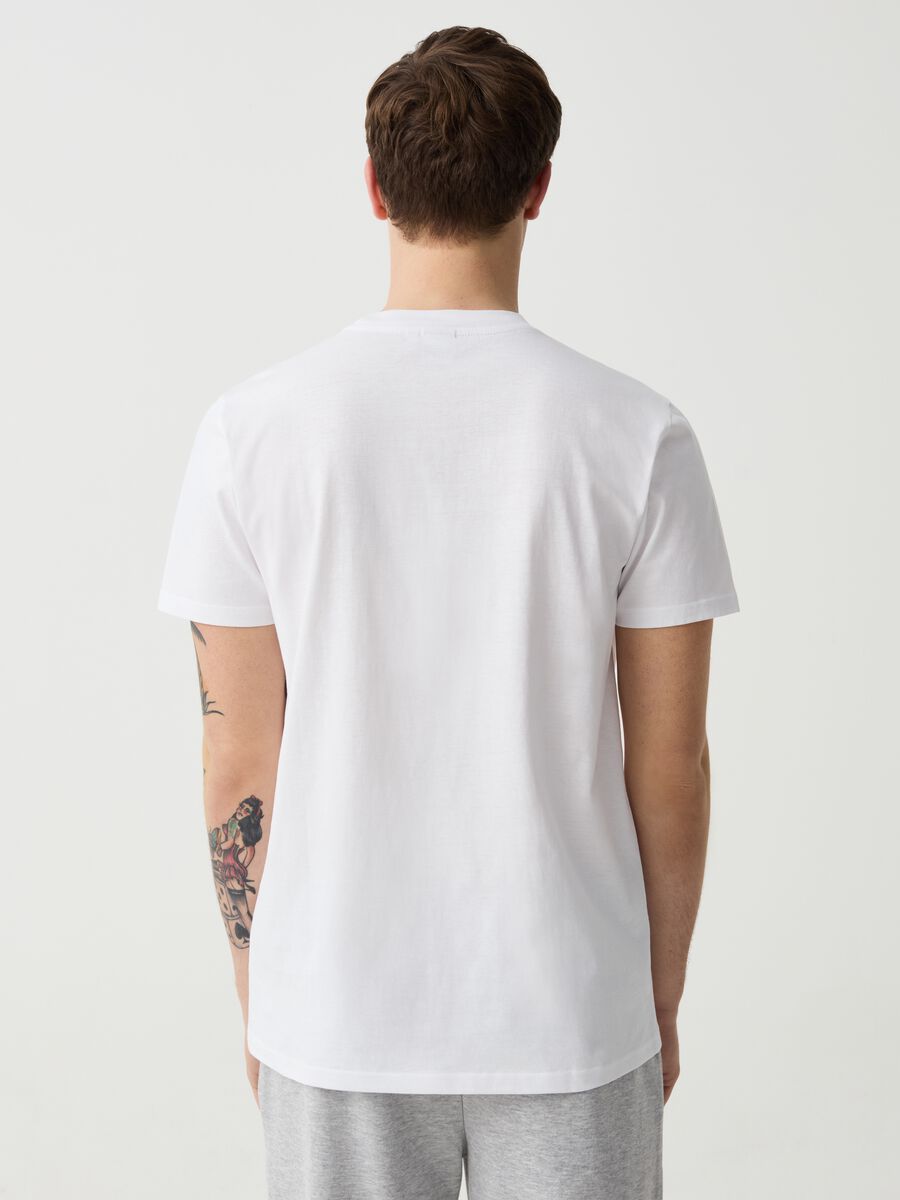 Cotton T-shirt with logo print_2