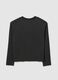 Girls' pure cotton black regular fit top_4
