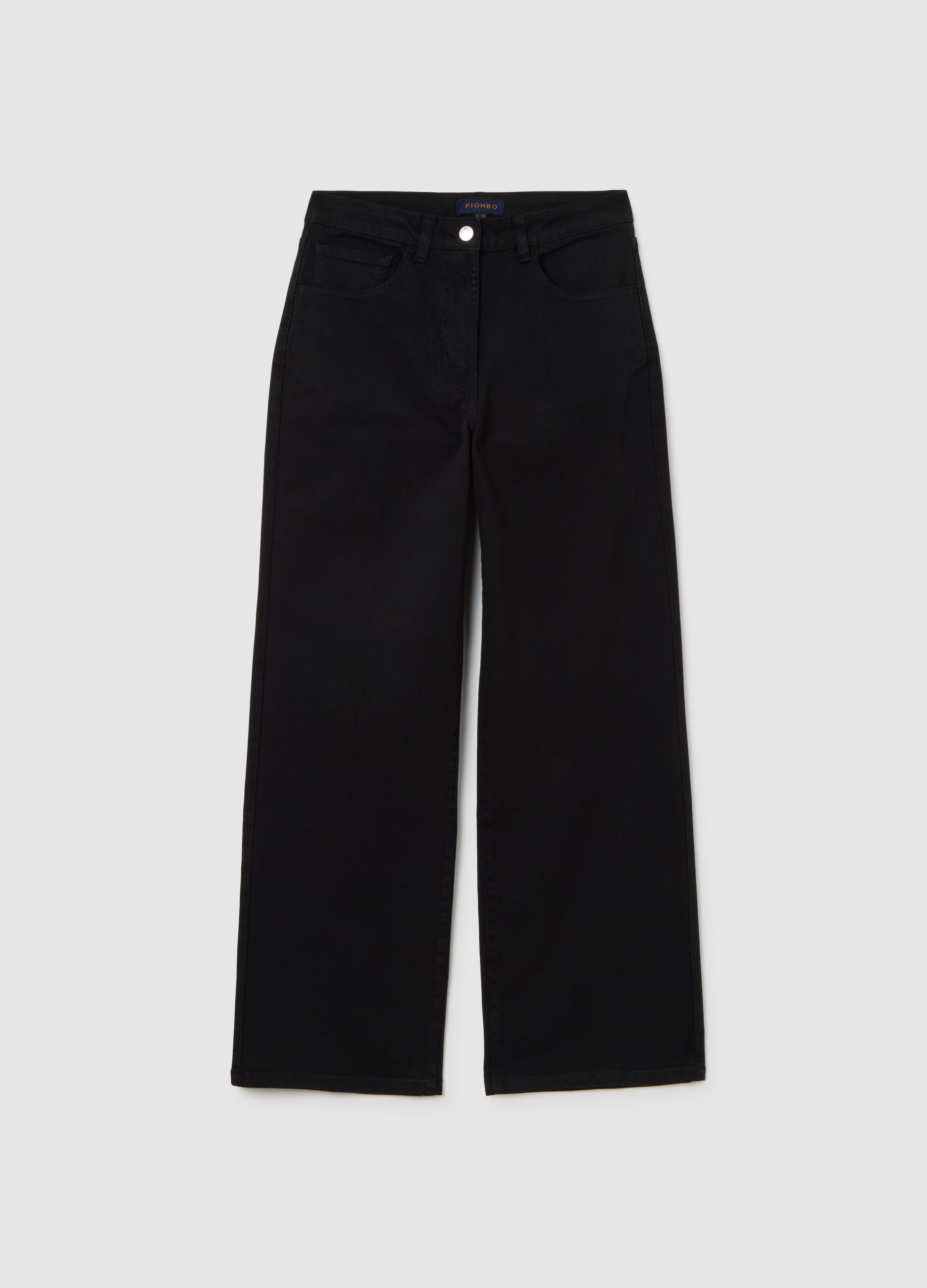 Black Stretch Trousers