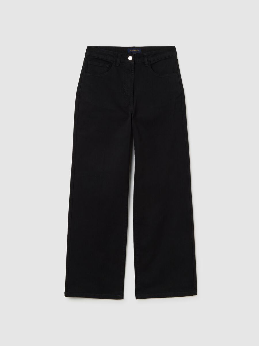 Black Stretch Trousers_0