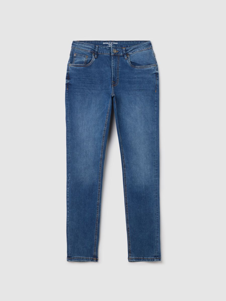 Jeans skinny fit acid wash_4