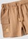 Yellow and brown organic cotton baby outfit_2