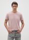 Pink regular fit pure cotton T-shirt_0