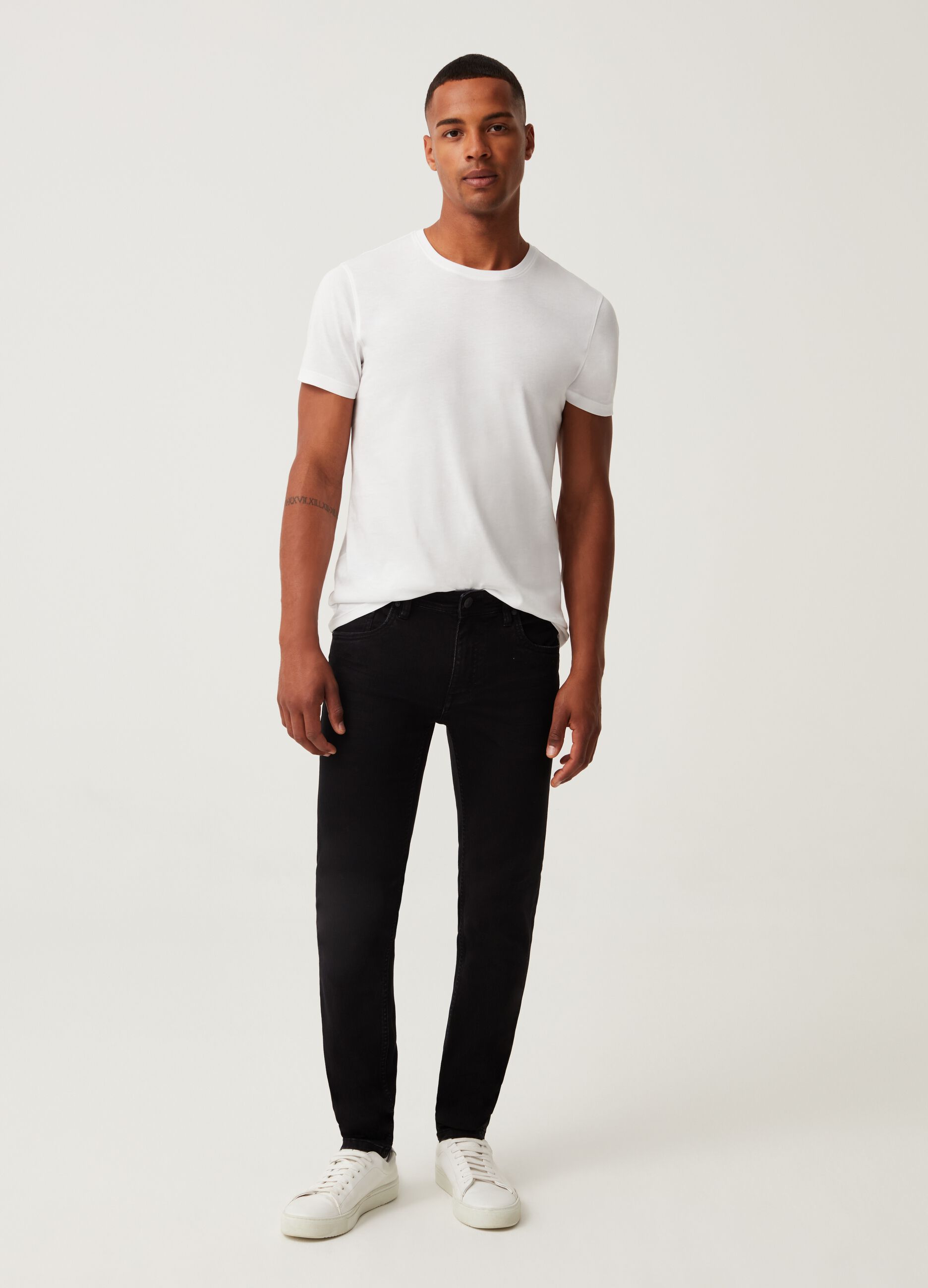 Jeans super skinny cinque tasche_0
