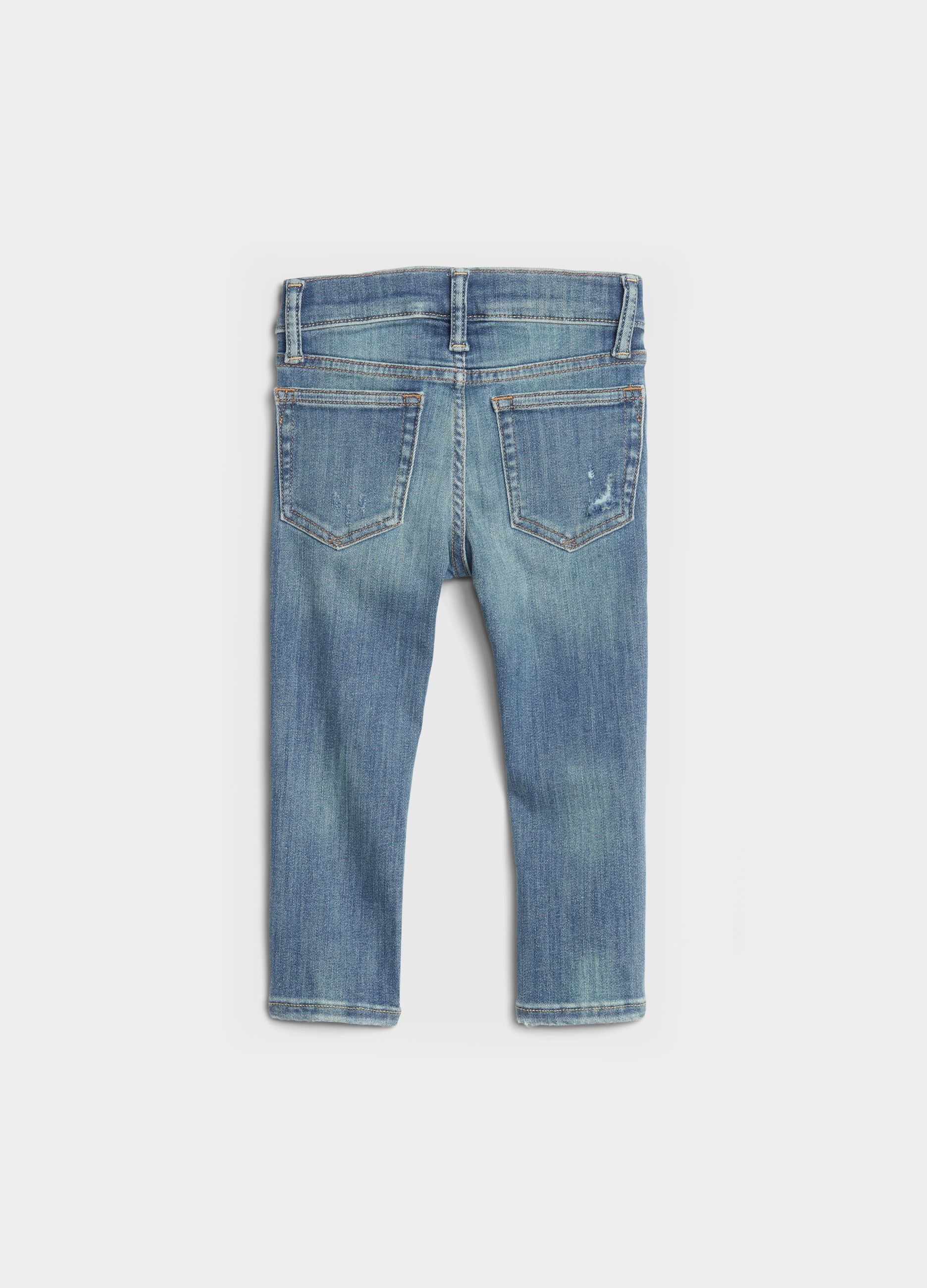 Jeans with abrasions