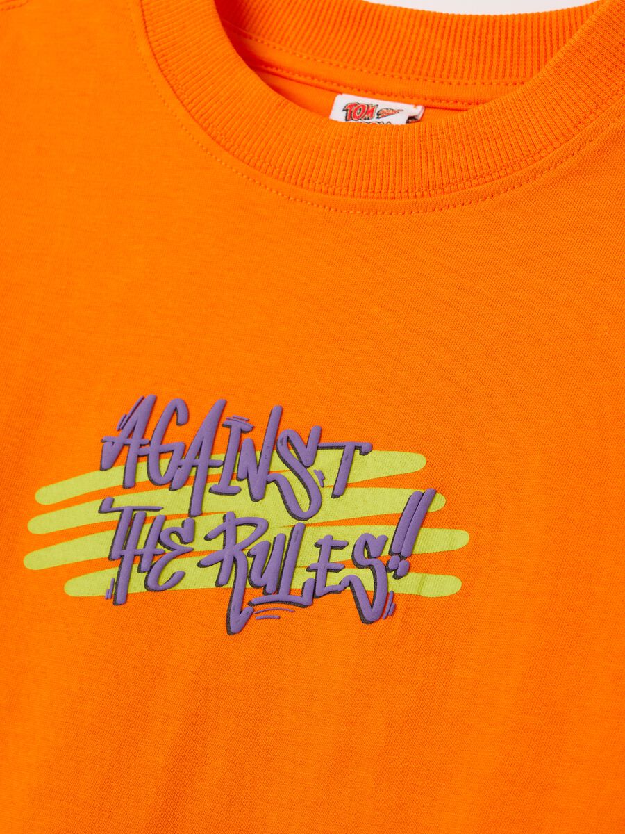 Cotton T-shirt with Tom & Jerry print_2