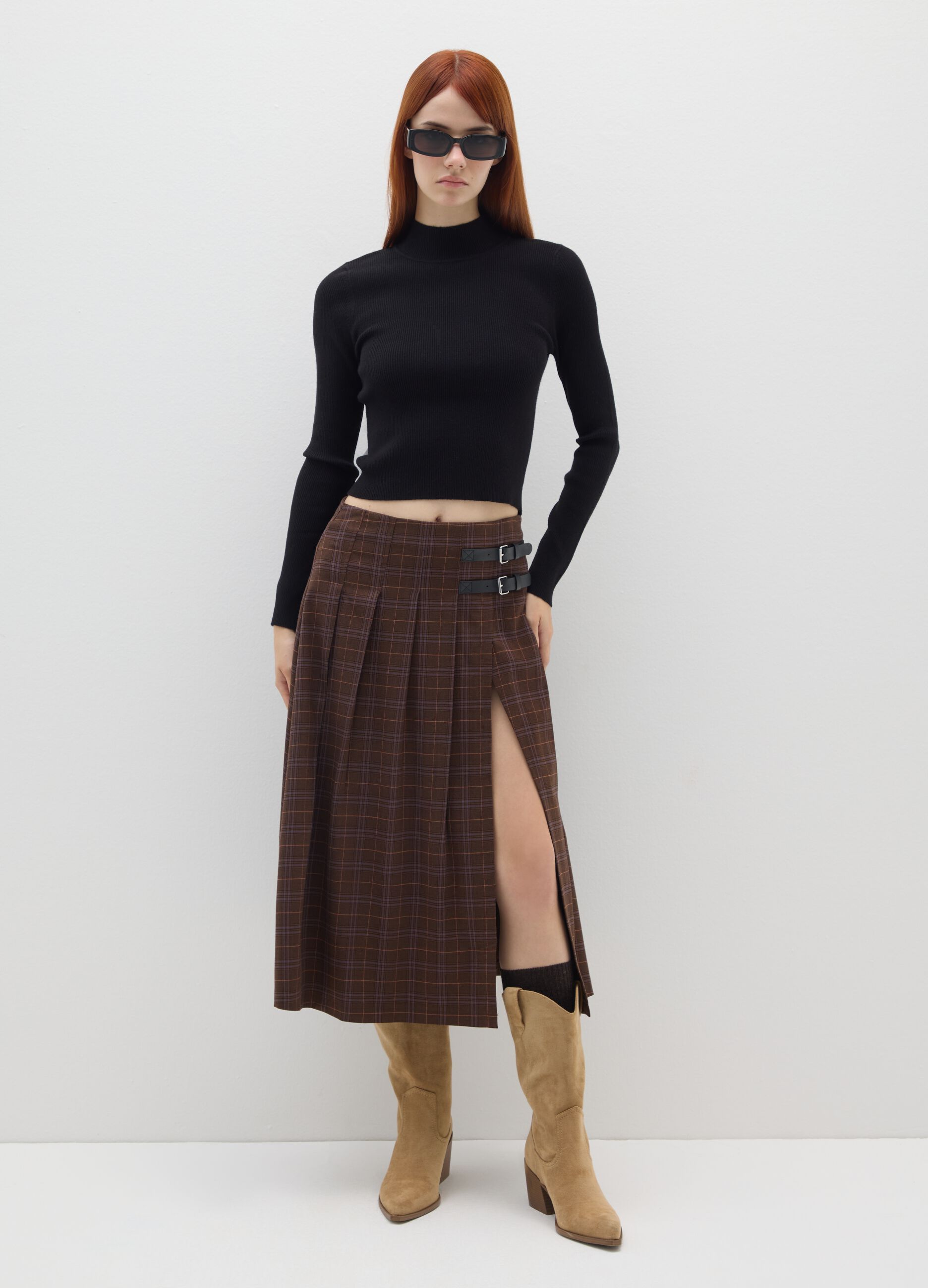 Black Turtleneck Sweater