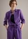 Camicia in puro lino viola regular fit_0