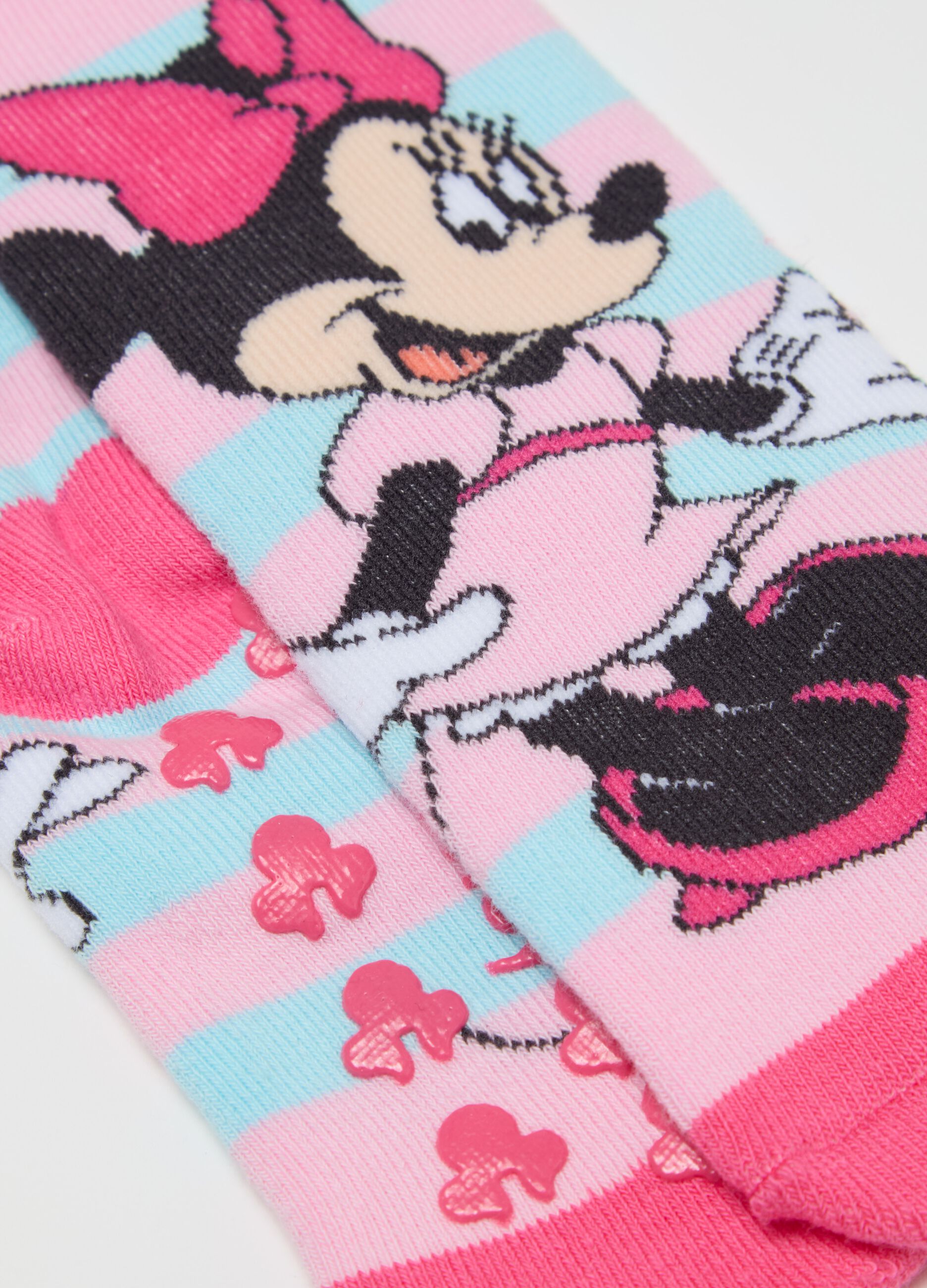 Calze antiscivolo con disegno Minnie 