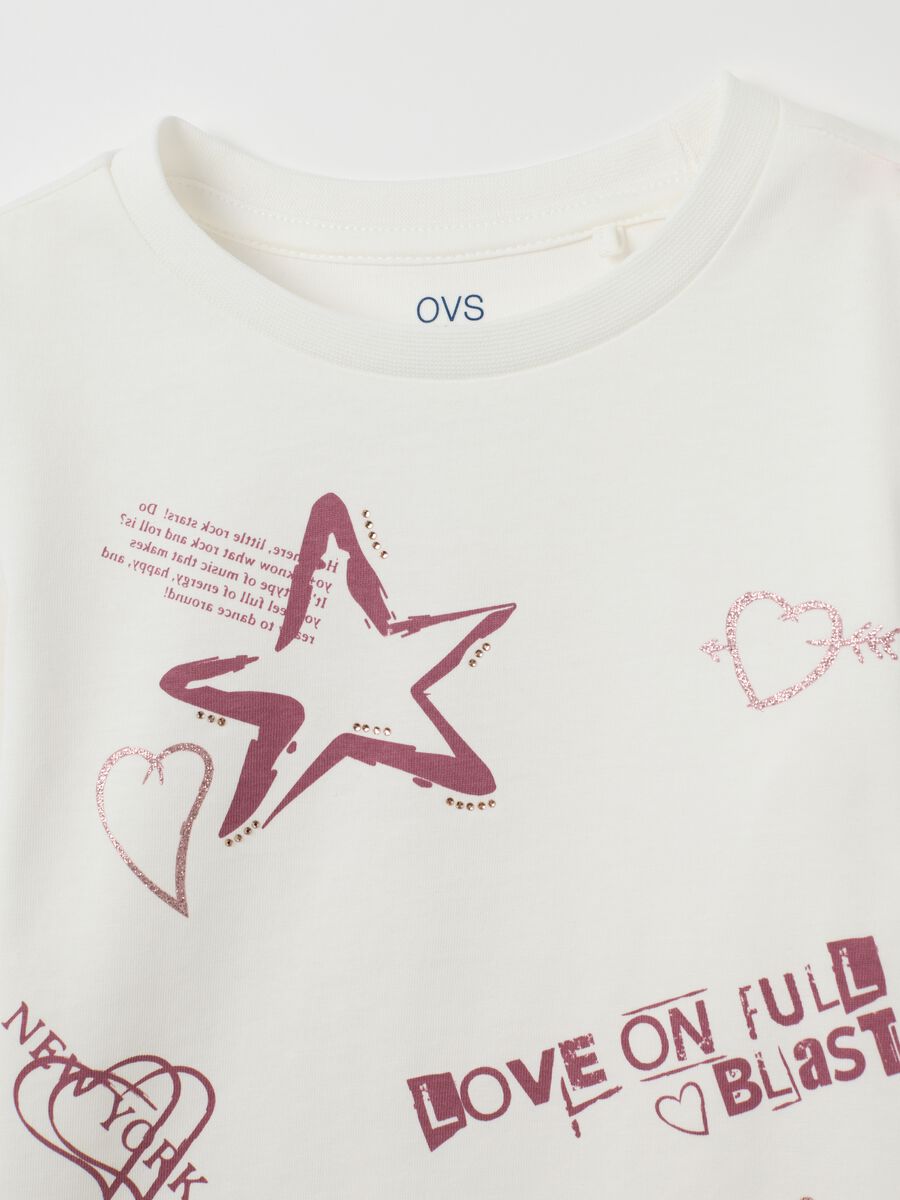 White regular fit pure cotton girl's top_2