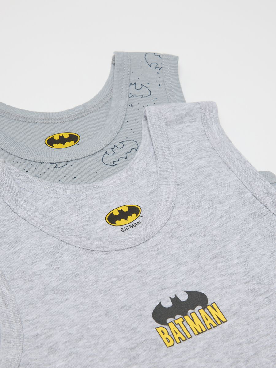 Multicolour pure cotton boys' tank top two-pack_2