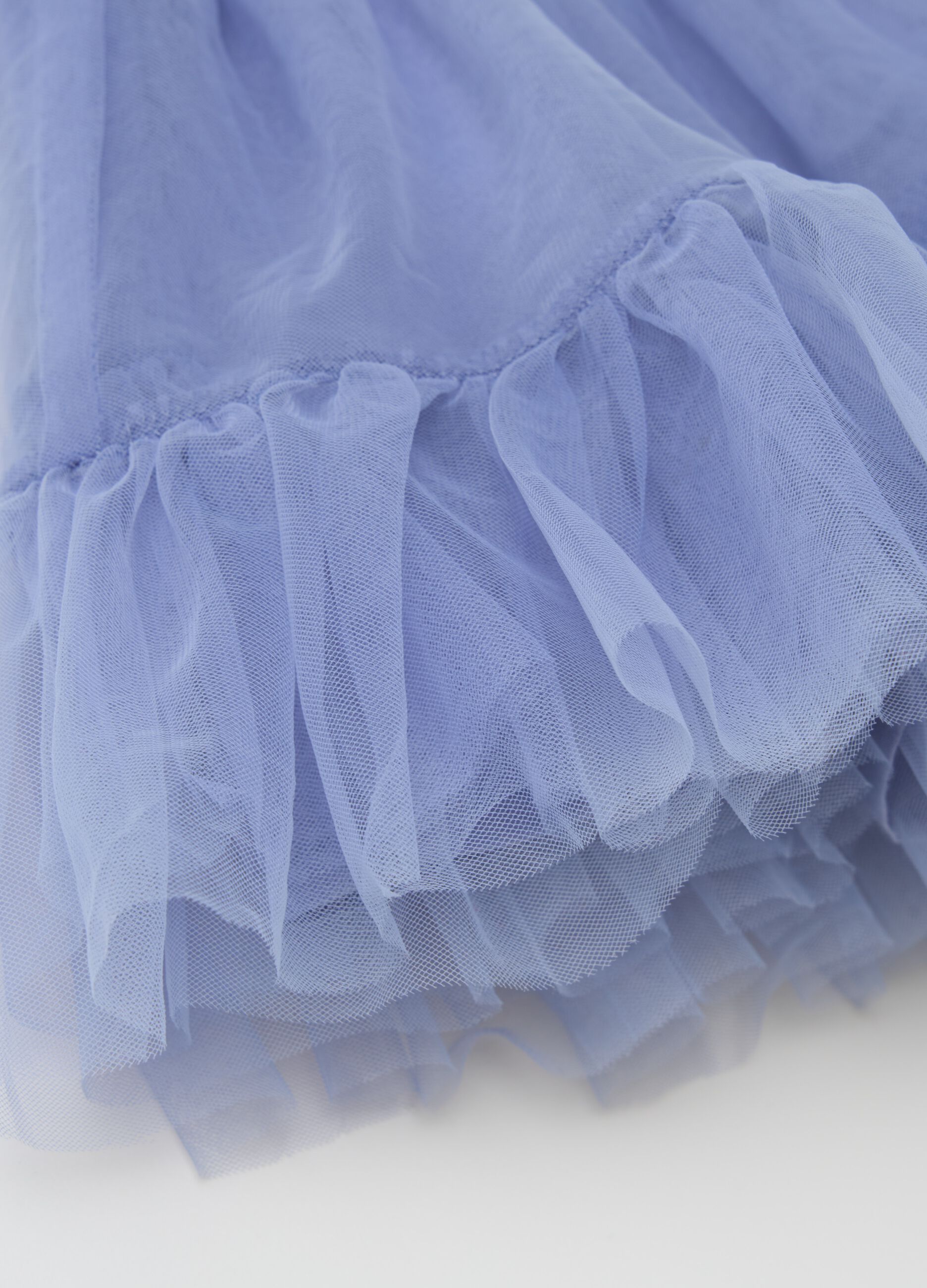 Gonna in tulle con lurex