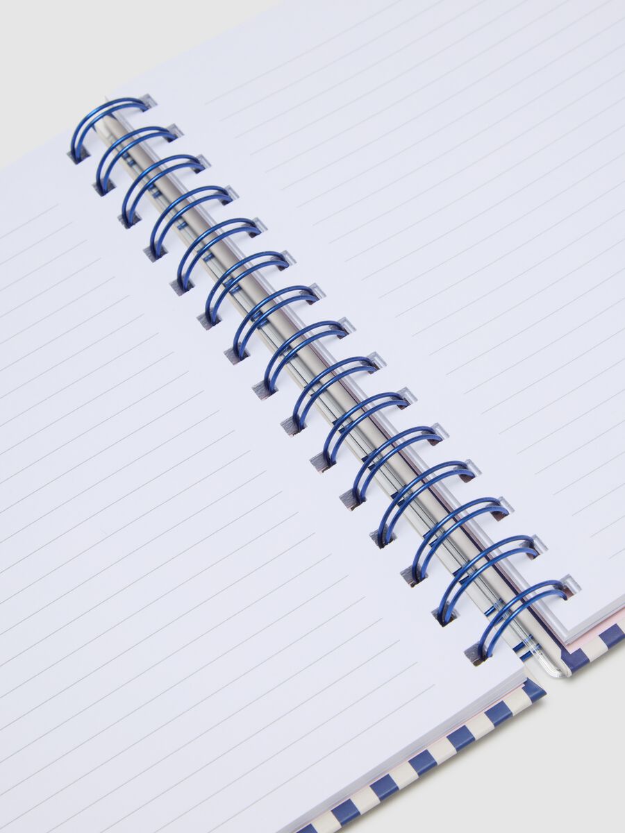 Women's Blue and White Paper Stationery Set_1