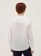 White linen and cotton blend boys&rsquo; shirt with mandarin collar_1