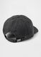 Black cotton baseball cap_1