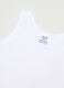 Pack of two white children's vests in pure cotton regular fit_2