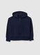 Girl's blue pure cotton sweatshirt regular fit_0
