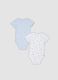 2-pack of light blue and white organic cotton bodysuits for babies and toddlers_1