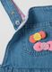Denim dungarees with bows application_3