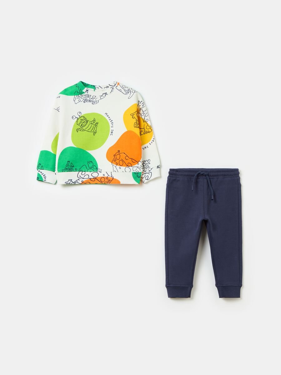 Jogging set with Monsters & Co. print_0