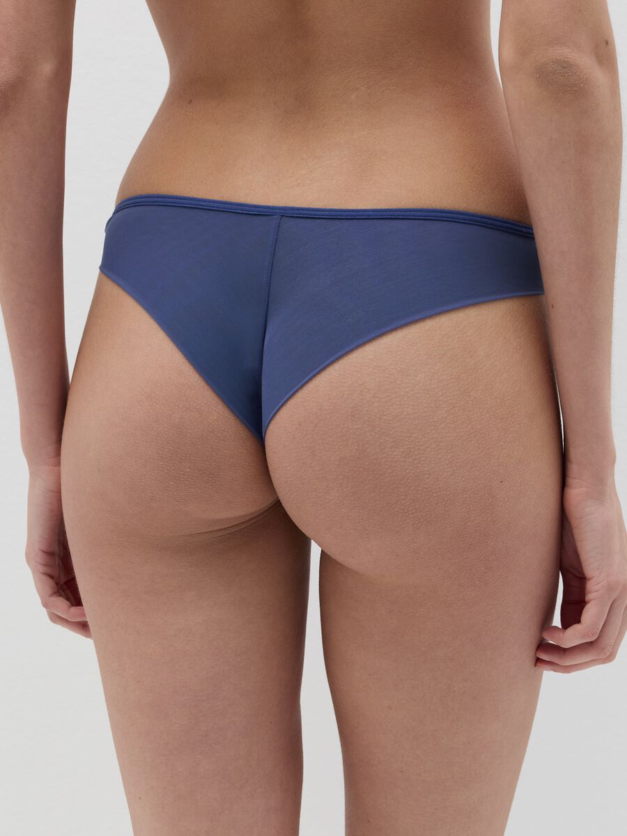 Mesh Brazilian-cut briefs with small hearts_3