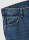 Pure cotton blue relaxed fit jeans_5