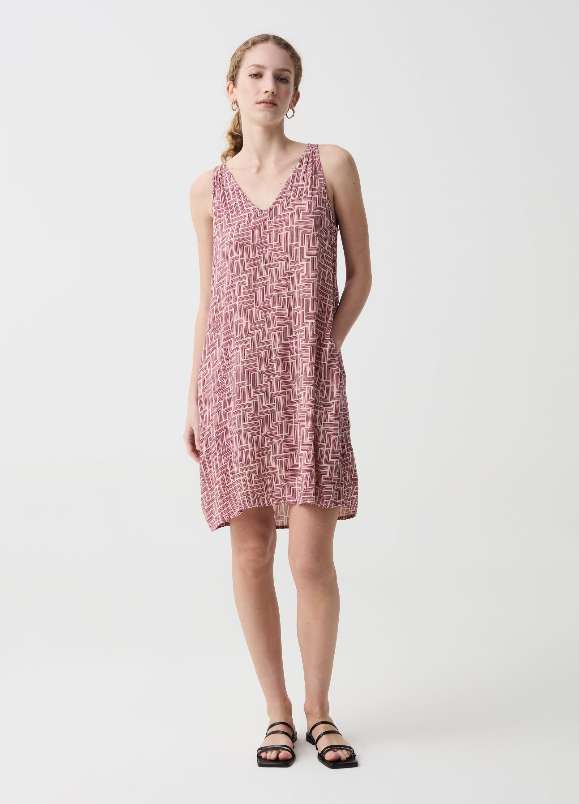 Ovs Vestito corto con stampa all-over