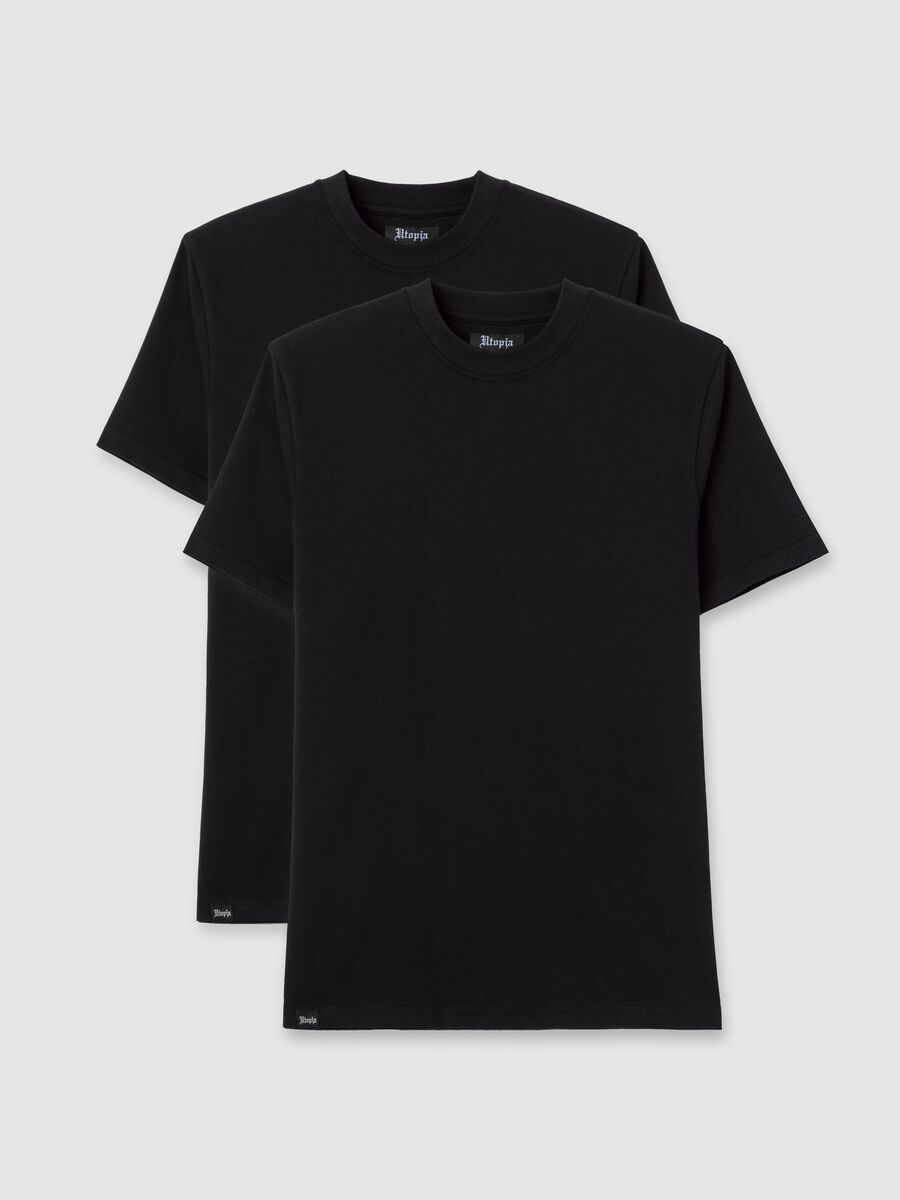Everyday T-shirt Black Twin Pack_0