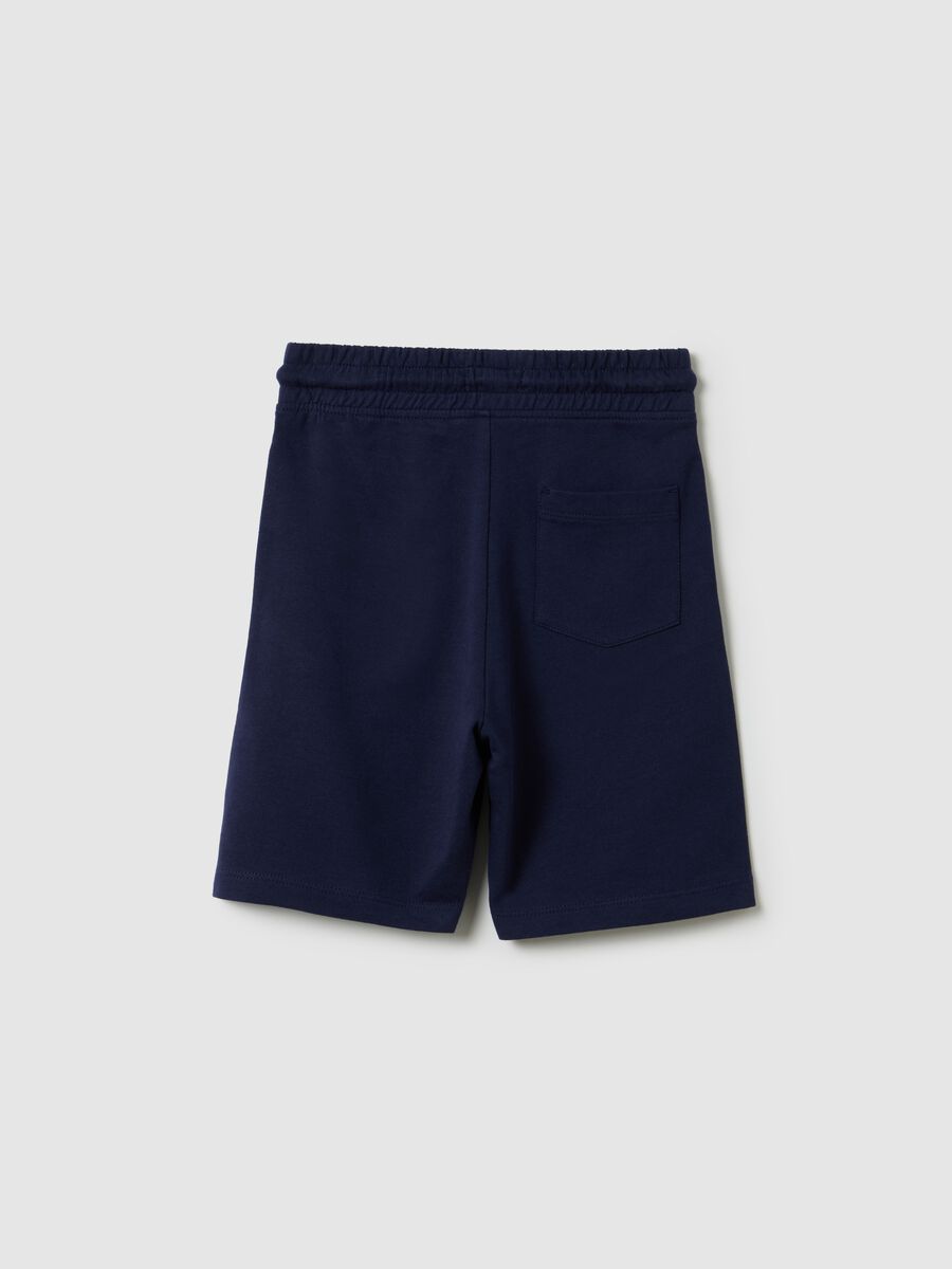 OVS Kids Organic Cotton Blue Shorts_1